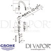 Grohe Minta Single-Lever Sink Mixer Spares